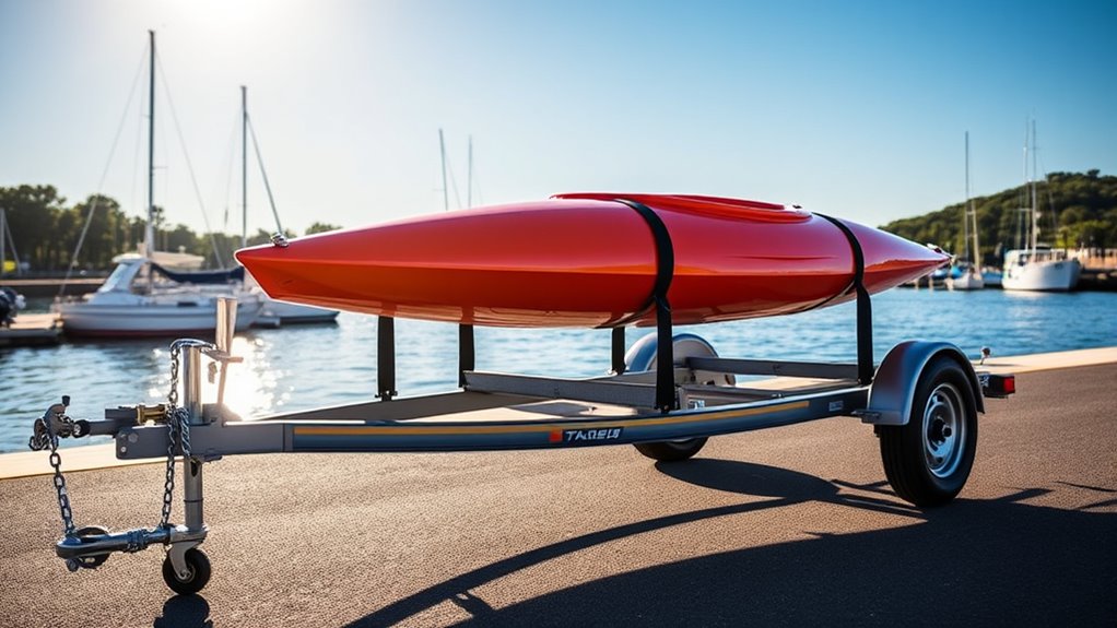 choosing suitable kayak trailer