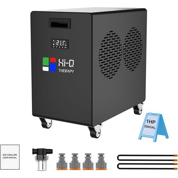 Hi-Q Cold Plunge Chiller 1hp for Athletic Recovery
