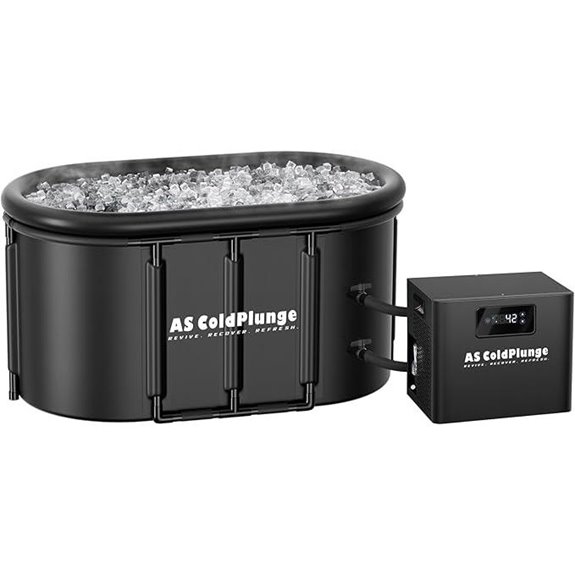 Cold Plunge Tub Kit with Ice Chiller and Pump