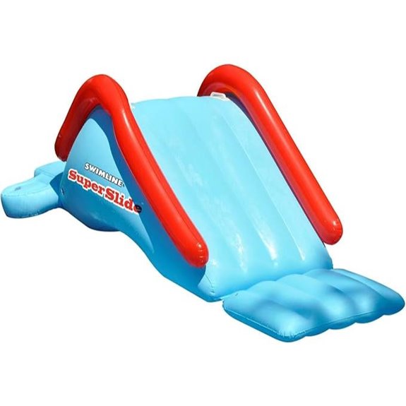 Swimline Super Slide Inflatable Pool Toy Blue/Red