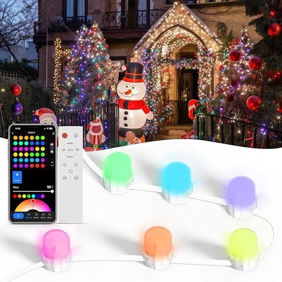 colorful waterproof music lights