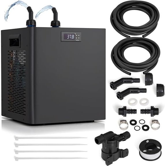 Ice Bath Chiller with Hoses and Pumps