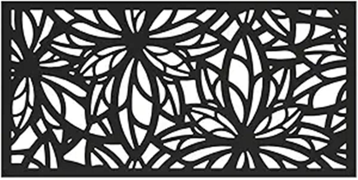 Freesia Decorative Screen Panel