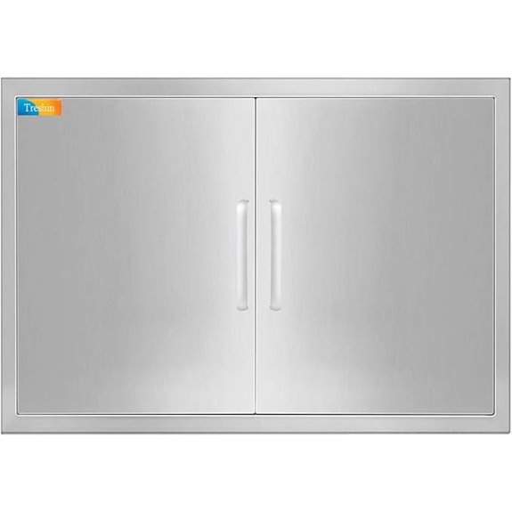 Treshin Outdoor Kitchen Double BBQ Access Door
