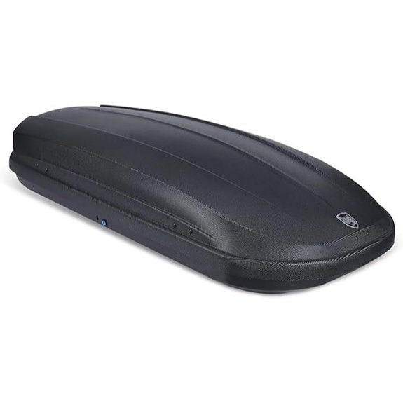 Rooftop Cargo Box with Dual-Side Opening 14 Cu Ft