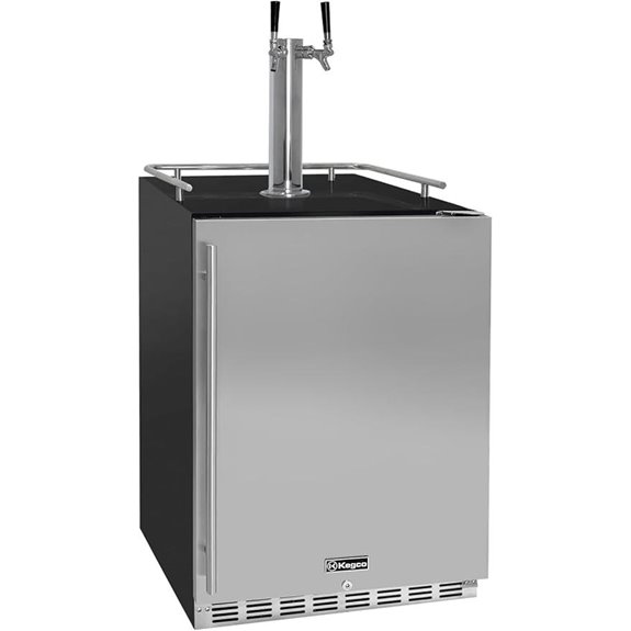 Kegco 24 Dual Tap Undercounter Beer Dispenser