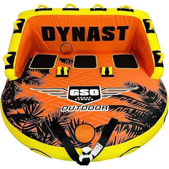 GSO Water Sport Towable Tube with Dual Tow Points