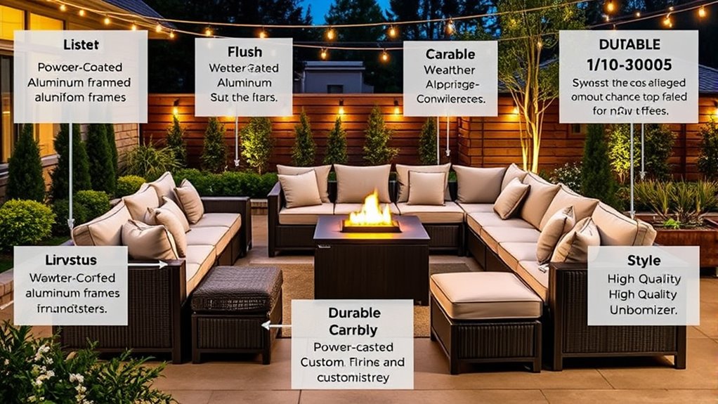 durable comfortable modular choices