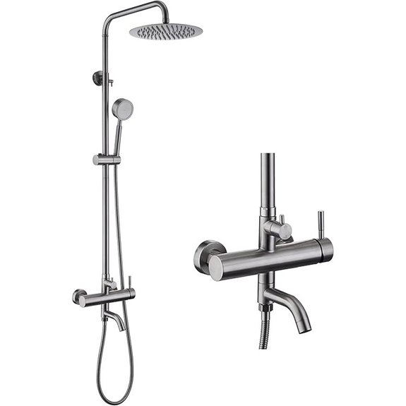 SS304 Outdoor Shower Kit with Handheld and High Pressure