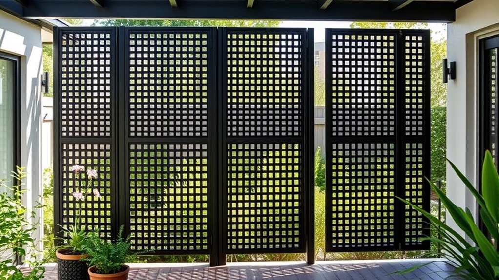 durable weather resistant privacy