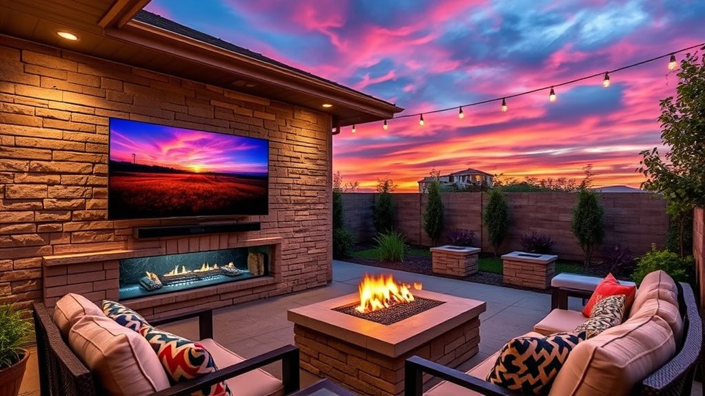 durable weatherproof outdoor tv