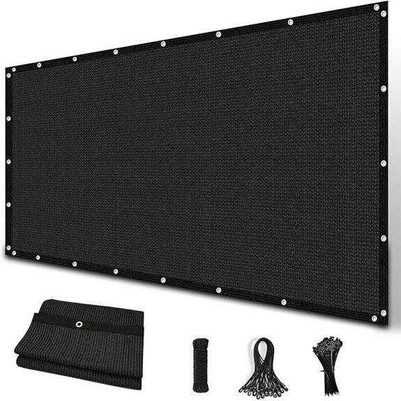 Amagenix 8x10 Sun Shade Cloth with Grommets