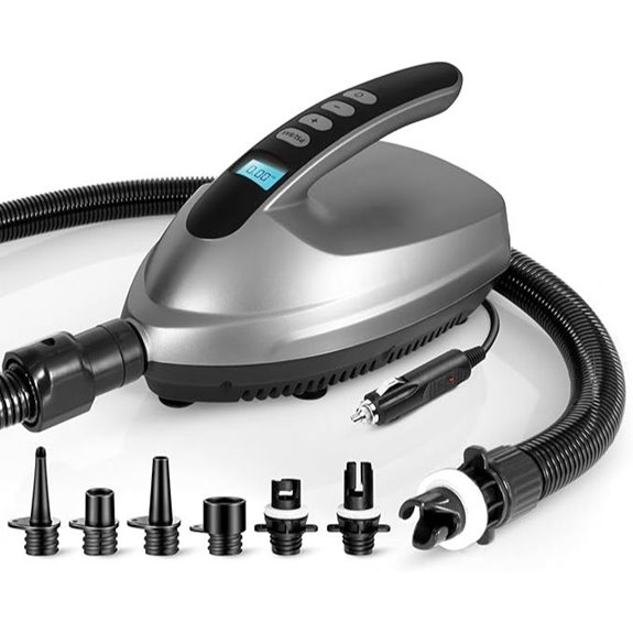 SereneLife Electric Air Pump for Inflatables and SUPs