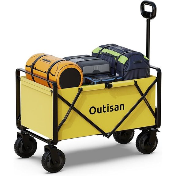 e-Wagon Air Electric Collapsible Wagon for Camping