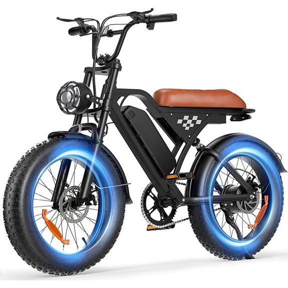 Electric Fat Tire E-Bike for Adults and Teens