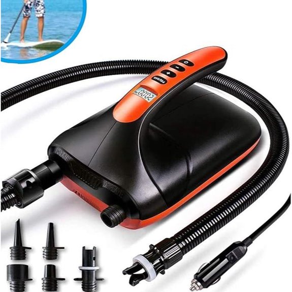 Tuomico 20PSI Electric Air Pump for Paddle Boards