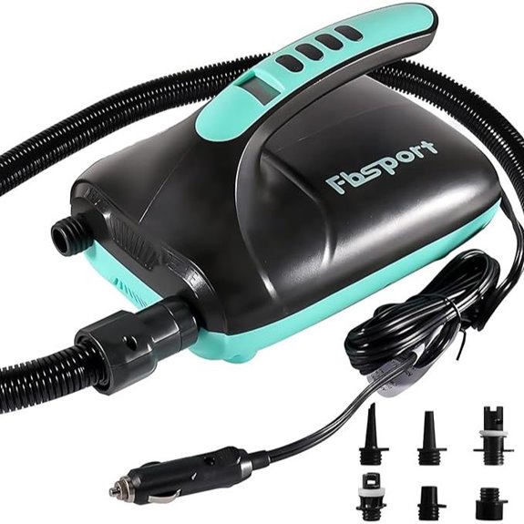 FBSPORT 20PSI Electric Inflator for Paddleboards