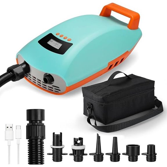 Swonder Seawolf Electric Paddleboard Pump with Battery