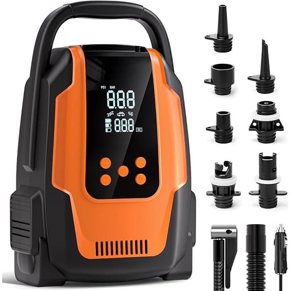 Electric SUP Pump with Auto-Off and Car Connector