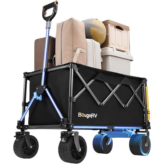 BougeRV Electric Utility Wagon with 133Wh Battery