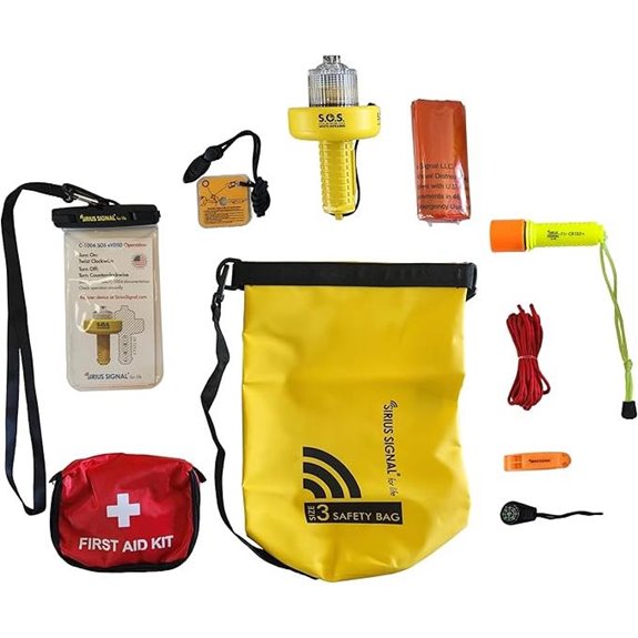 Sirius Signal SB-3L Emergency SOS Dry Bag Kit