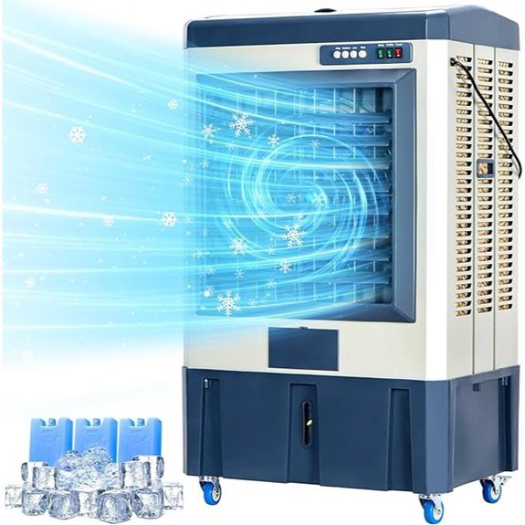 Uthfy 41 Evaporative Cooler with Oscillation and Ice