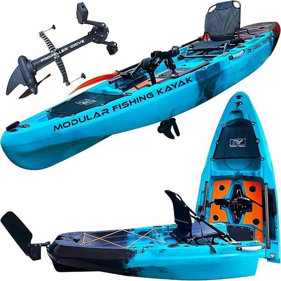 Reel Yaks Rapido Modular Fishing Kayak (10.8ft)
