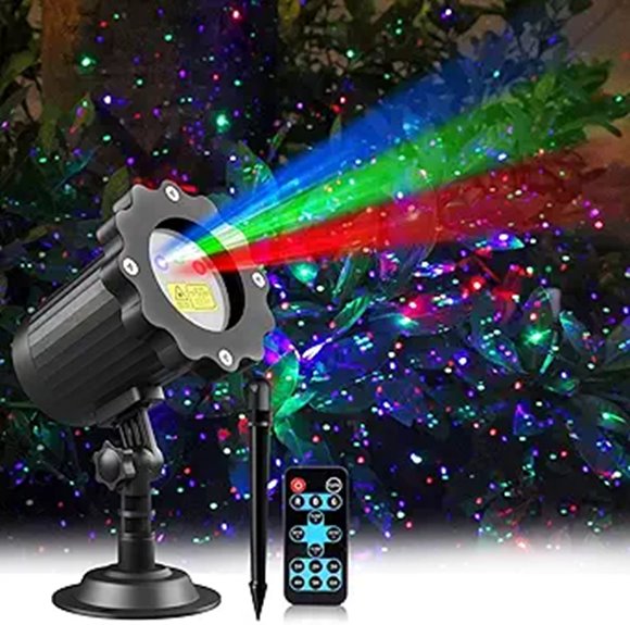 festive laser firefly lights