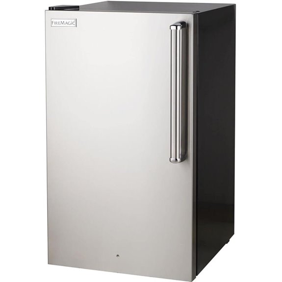 Fire Magic 20-Inch Compact Refrigerator with Stainless Steel