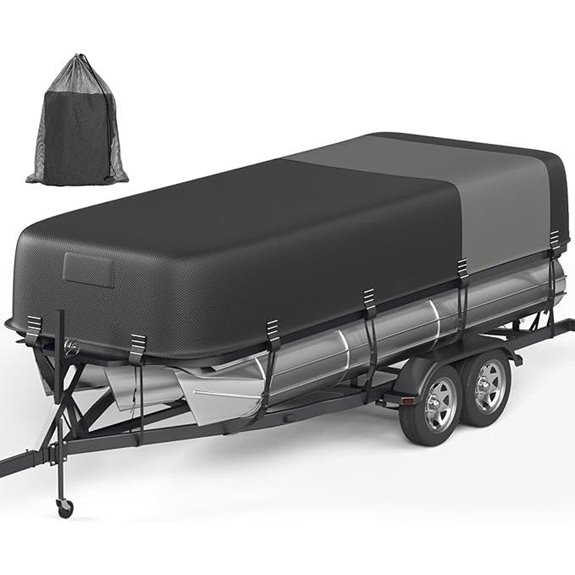 5-Ply Waterproof Pontoon Boat Cover (25'-28')