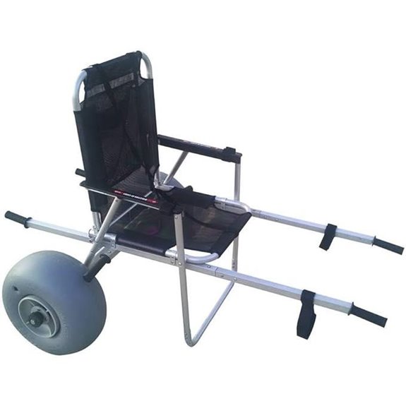 Beach Wheelchair- Foldable Waterproof All Terrain Wheel Chair