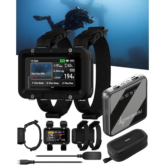 Garmin Descent X50i Dive Computer with Power Bank
