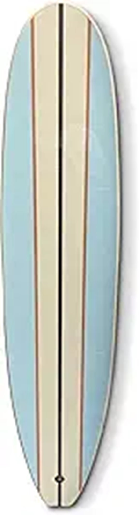 Surfboard Wall Decor Glossy 66 Inches Beach Theme