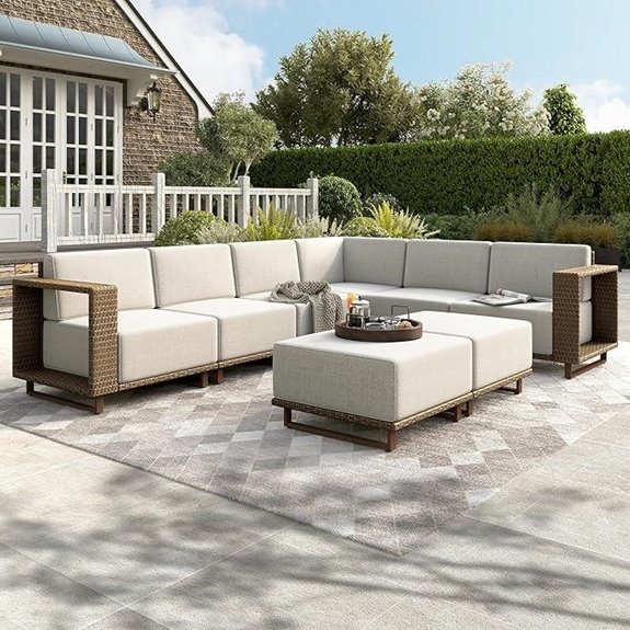 HERA'S HOUSE 8-Piece Outdoor Patio Furniture Set