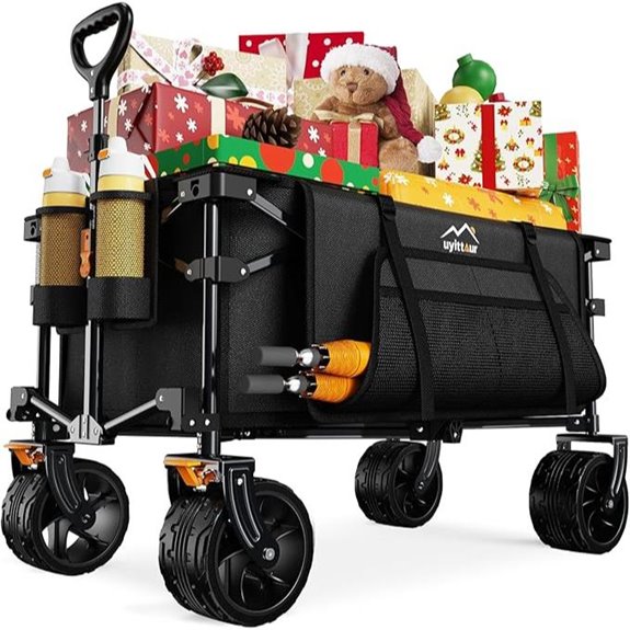 Heavy Duty Collapsible Wagon with Big Wheels