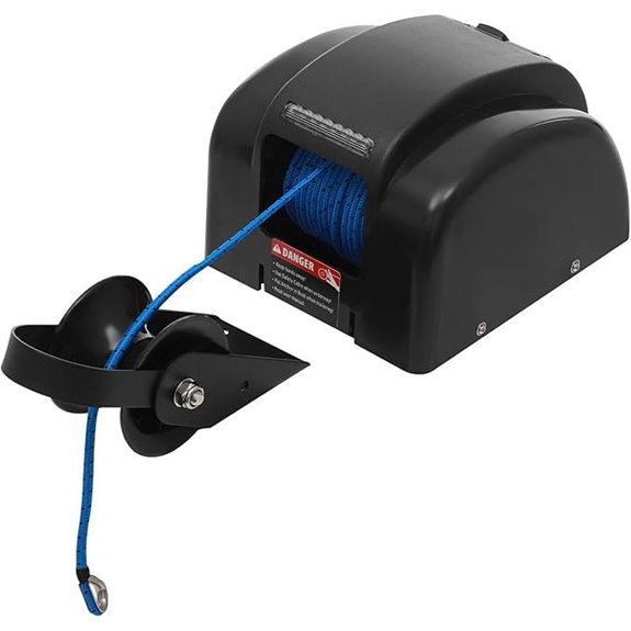 Heavy Duty 45 lbs Electric Boat Anchor Winch