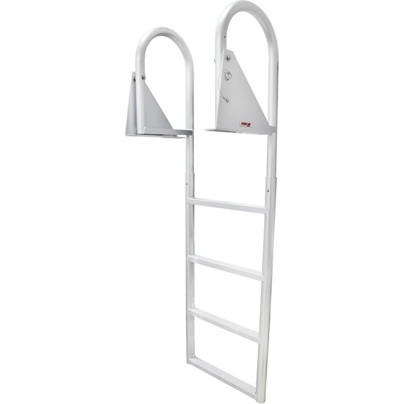Extreme Max Heavy Duty Flip-Up Dock Ladder (4 Steps)