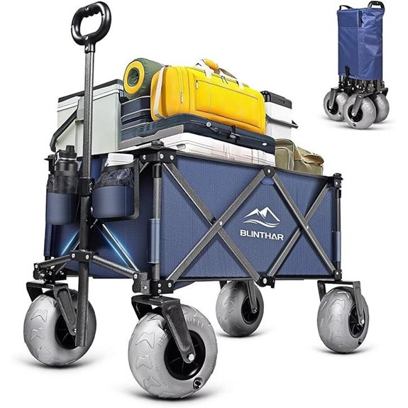 All-Terrain Heavy Duty Folding Beach Wagon