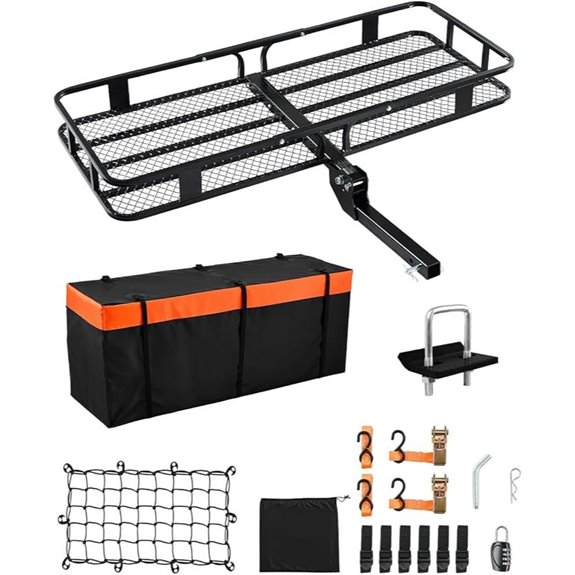 VEVOR 60x24x6 Folding Hitch Carrier with Bag