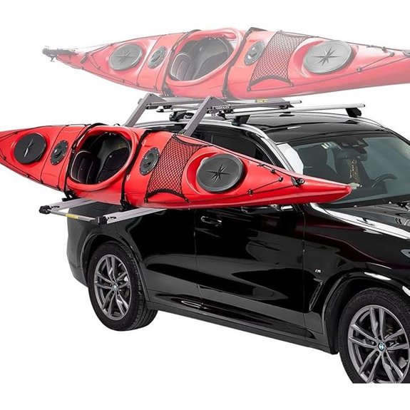 TOOENJOY Heavy-Duty Kayak Roof Rack Lift Assist