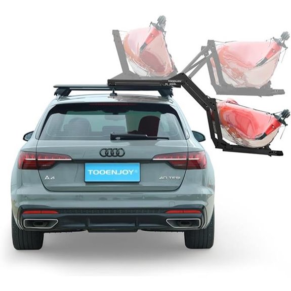 TOOENJOY Heavy-Duty Kayak Roof Rack Lift Assist