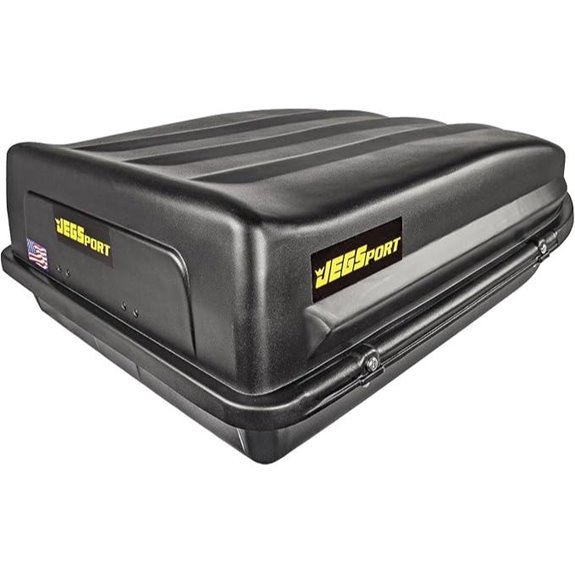 JEGS Roof Cargo Carrier Heavy Duty 18 Cu Ft