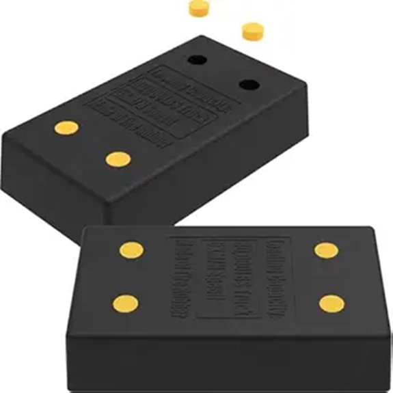 Heavy-Duty Rubber Dock Bumpers (2 Pack)