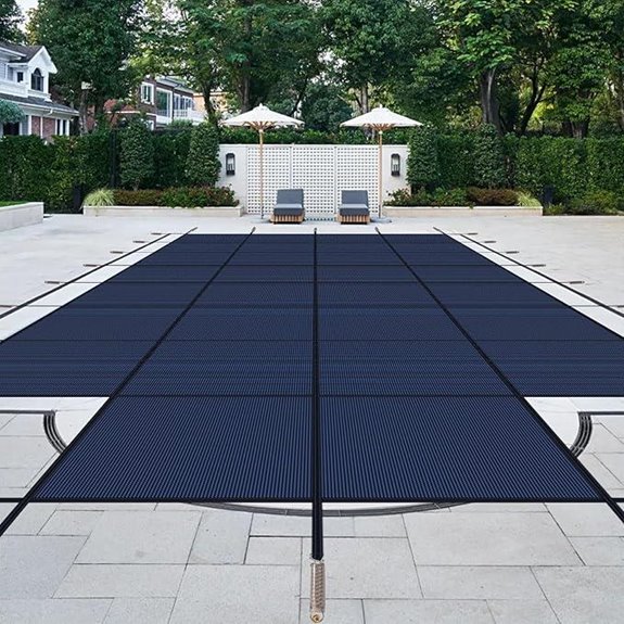 Heavy-Duty Inground Pool Safety Cover with UV Protection