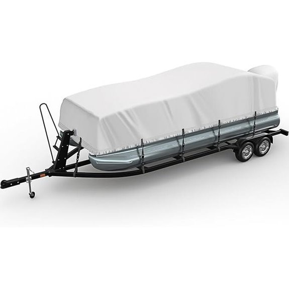 Pontoon Boat Cover 22-24ft Waterproof Heavy Duty