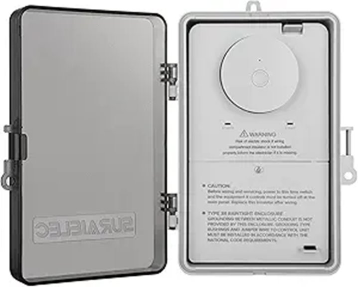 SURAIELEC WiFi Pool Timer Heavy Duty Smart Switch