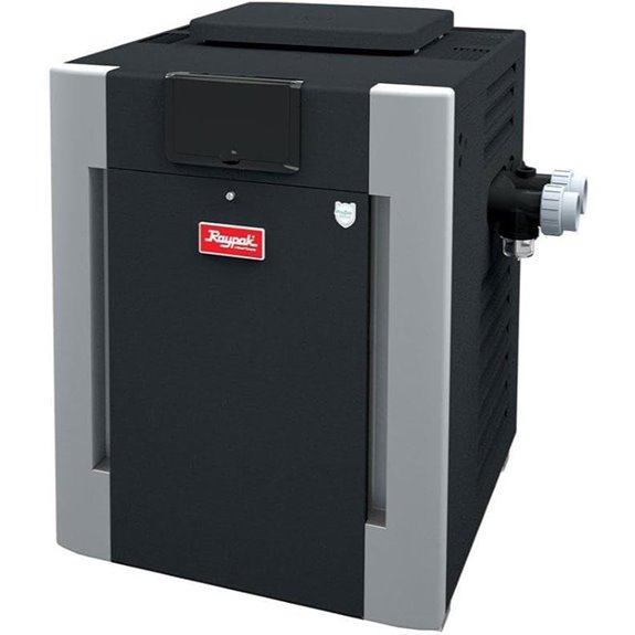 Raypak 266,000 BTU Digital Electronic Ignition Natural Gas Pool Heater