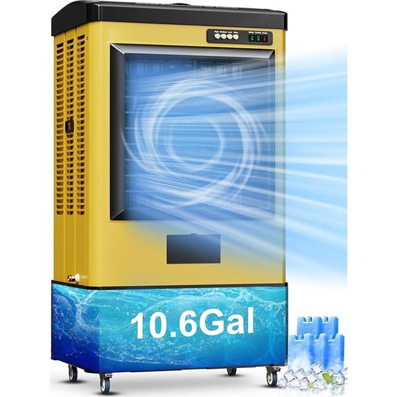 Uthfy 4800 CFM Evaporative Cooler with Ice Packs