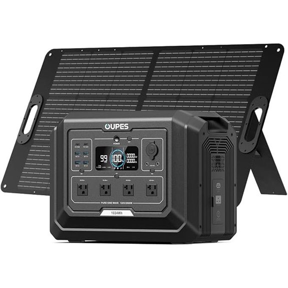 OUPES Mega 1 Solar Generator Kit (2000W 1024Wh)