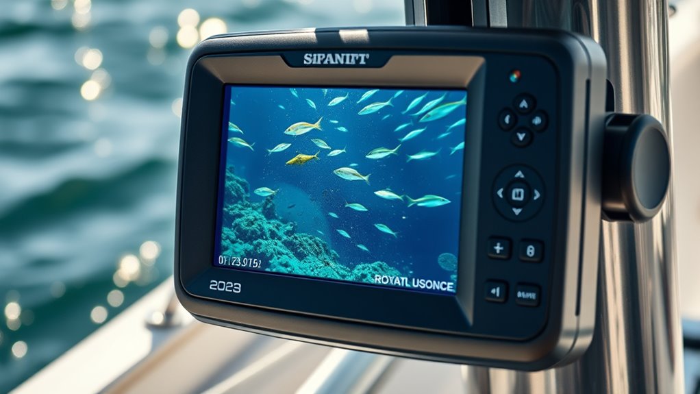 high precision sonar and display